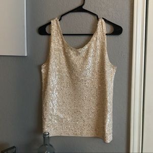 J. Crew Sequin Tank
